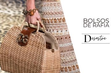bolsos de rafia