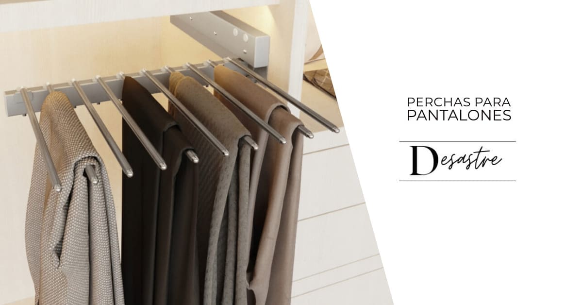perchas para pantalones