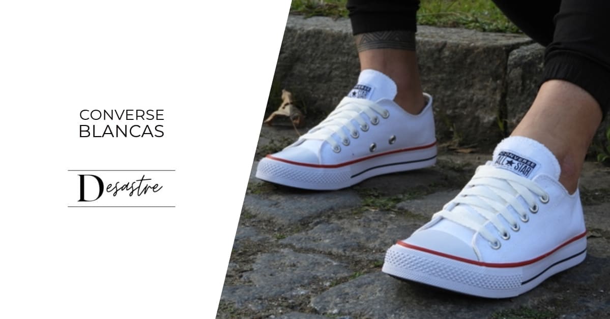 Converse blancas